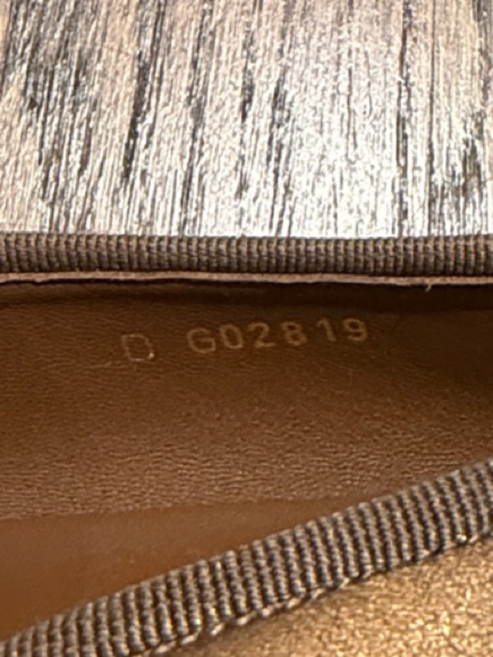 NWOT SIZE 6.5 CHANEL Brown Leather Ballet Flats - Picture 7 of 7